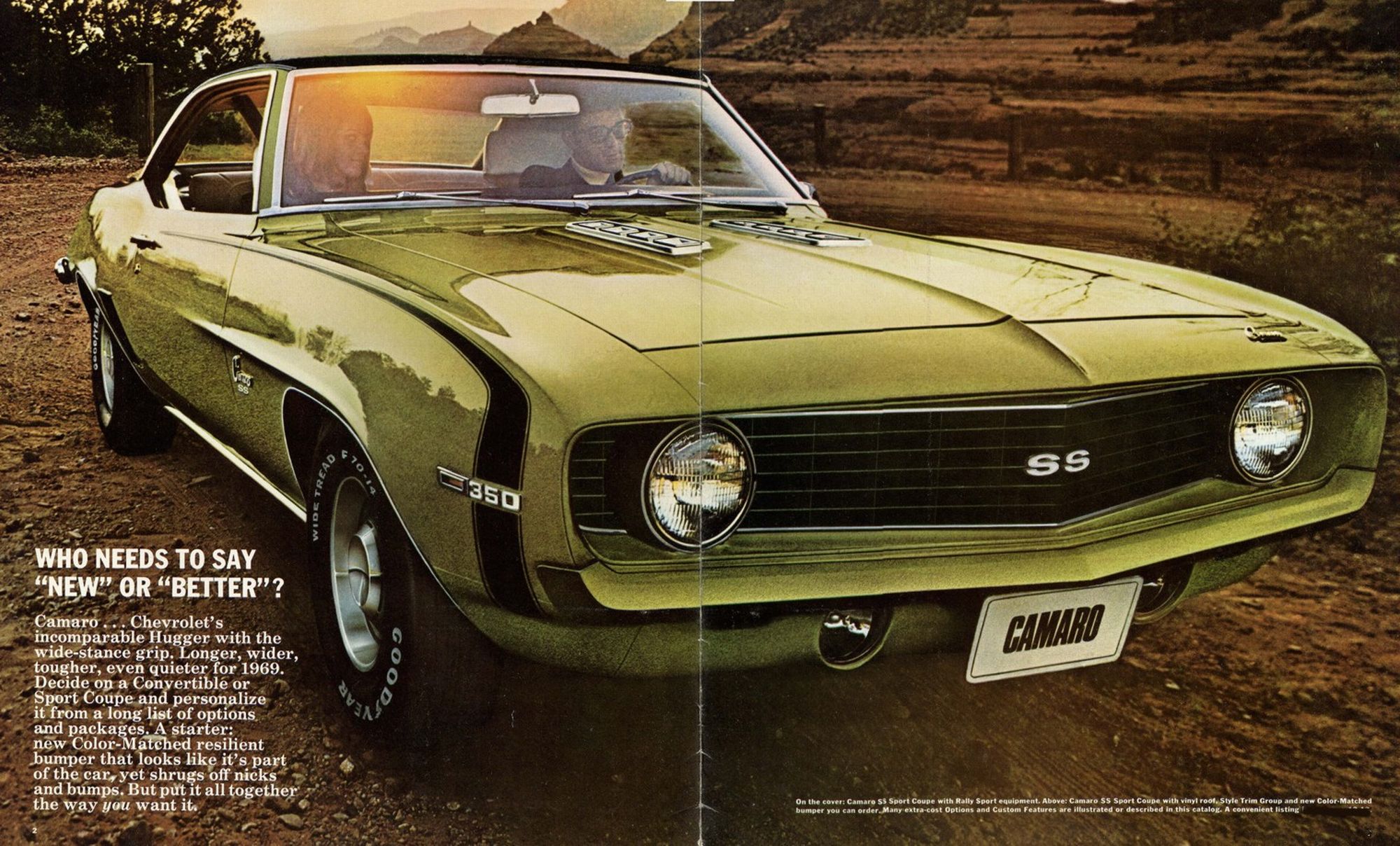 1969 Chev Camaro Brochure Page 2